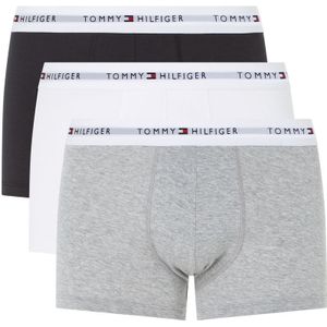 Tommy Hilfiger Boxer Trunk 3-Pack Black/White/Grey