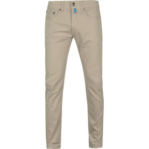 Pierre Cardin 5 Pocket Broek Antibes Kaki