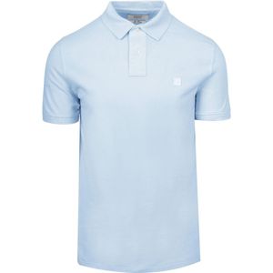 King Essentials The Rene Poloshirt Lichtblauw