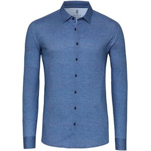 Desoto - Overhemd Twill Optics - Blauw - Heren - Casual