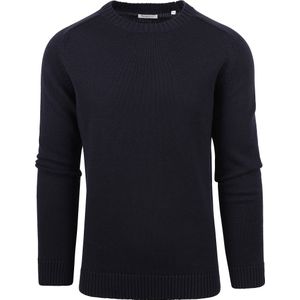 KnowledgeCotton Apparel Pullover Navy