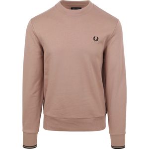 Fred Perry Sweater Logo Oud Roze