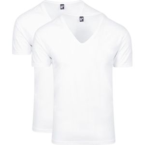Alan Red T-Shirt Extra Diepe V-Hals Stretch