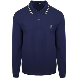 Fred Perry Longsleeve Polo Navy 48A