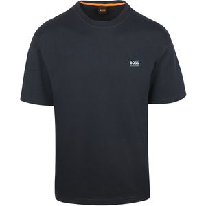 BOSS - Te Move - T-shirt - Donkerblauw - Heren - Print T-shirts
