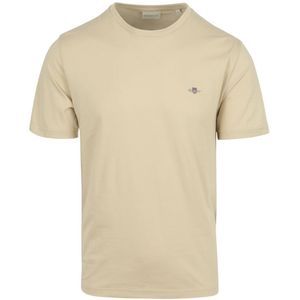 Gant T-shirt Shield Logo Ecru