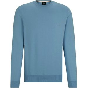 BOSS Pullover Pacas Blauw