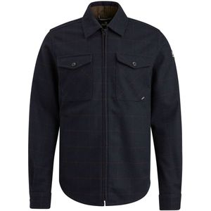 Vanguard Overshirt Zip Wolblend Navy