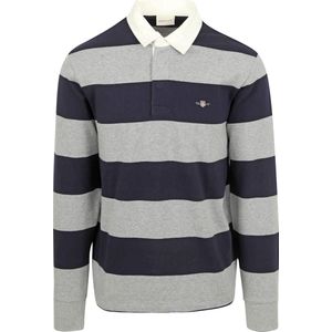 Gant Rugger Polo Grijs Blauw