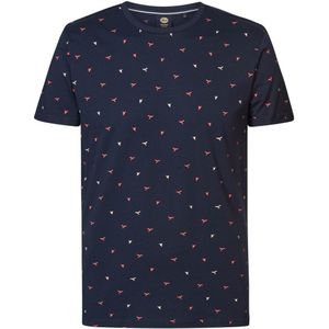 Petrol T-Shirt Escapade Print Navy