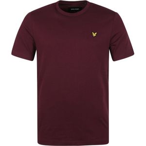 Lyle and Scott T-shirt Burgundy