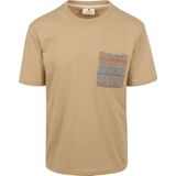 Anerkjendt Kikki T-shirt Jacquard Beige