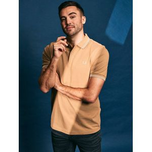Fred Perry Polo M3600 Beige V19 - Heren