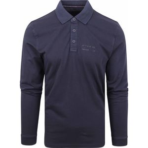 Casa Moda Vintage Longsleeve Polo Navy