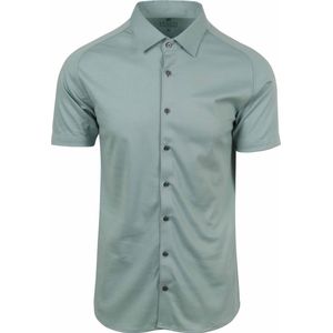 Desoto Short Sleeve Jersey Overhemd Mintgroen