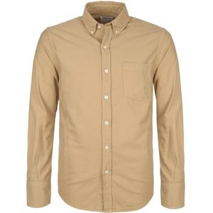 Colorful Standard Overhemd Khaki