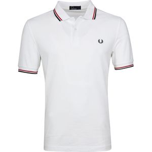 Fred Perry Polo Wit 748