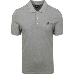 Lyle and Scott Polo Plain Grijs