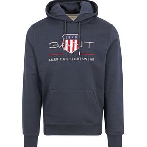 Gant Hoodie Archive Shield Navy