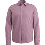 Cast Iron Overhemd Jersey Piqué Mauve