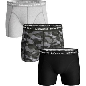 Boxershort Björn Borg Men Essential Shorts Sammy BB Shadeline Black Beauty 