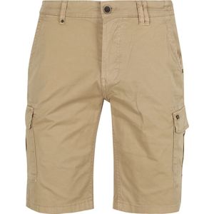 No Excess Cargo Short Beige