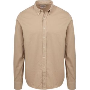 King Essentials The Tommy Overhemd Beige