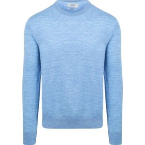 King Essentials The John Pullover Merino Lichtblauw