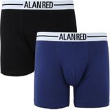 Alan Red Boxer Donkerblauw 2Pack