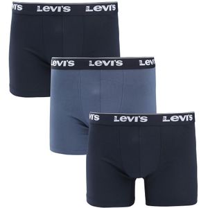 Levi's - Boxershorts Repeat Logo - Navy - 3-pack