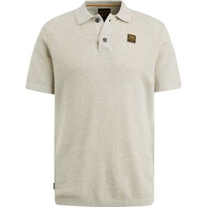 PME Legend Knitted Polo Ecru