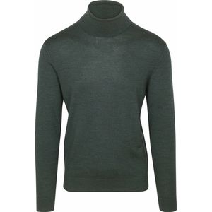 Suitable Merino Coltrui Melange Donkergroen