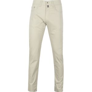 Pierre Cardin Broek Lyon Tapered Ecru