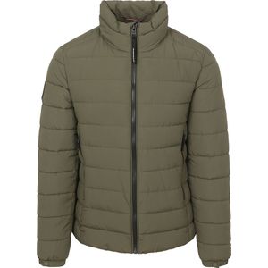 Superdry Fuji Pufferjas Olijfgroen