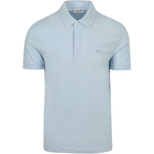 Lacoste Poloshirt Paris Pique Lichtblauw