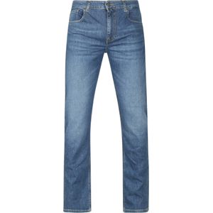 MUD Jeans Denim Regular Bryce Indigo Blauw