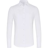Desoto Overhemd Strijkvrij Jersey Wit