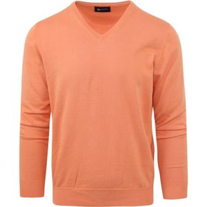 Suitable Pullover Vini V-Hals Oranje