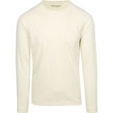 Marc O'Polo - Longsleeve T-Shirt - Wit - Regular-fit - Lange Mouw