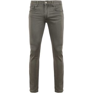 Suitable Kant Jeans Groen