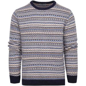 Suitable Prestige Fair Isle Pullover Beige