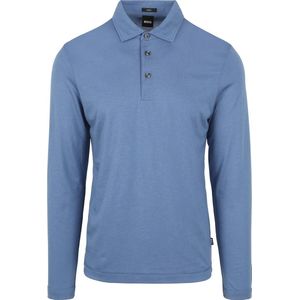 BOSS Pleins 24 Poloshirt Blauw