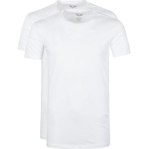 PME Legend Basic T-shirt 2-Pack O-Hals Wit