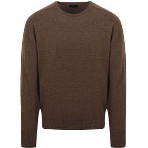 William Lockie Pullover Lamswol Mocha