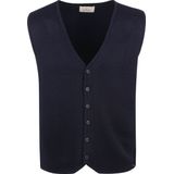 Dstrezzed Gilet Wol Donkerblauw