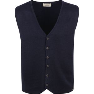 Dstrezzed Gilet Wol Donkerblauw