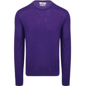 King Essentials The John Pullover Merino Paars