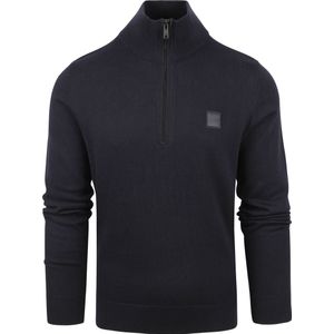 BOSS Kanobix Half Zip Trui Navy