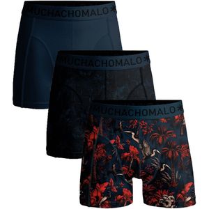 Muchachomalo - Boxershort - Normale Lengte - Onderbroeken Heren - 3 Pack - 95% Katoen