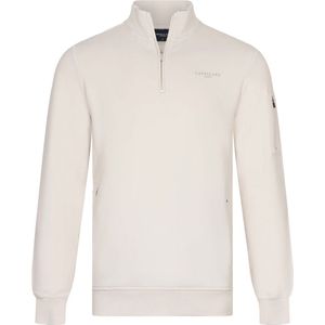 Cavallaro Bellunio Half Zip Trui Ecru